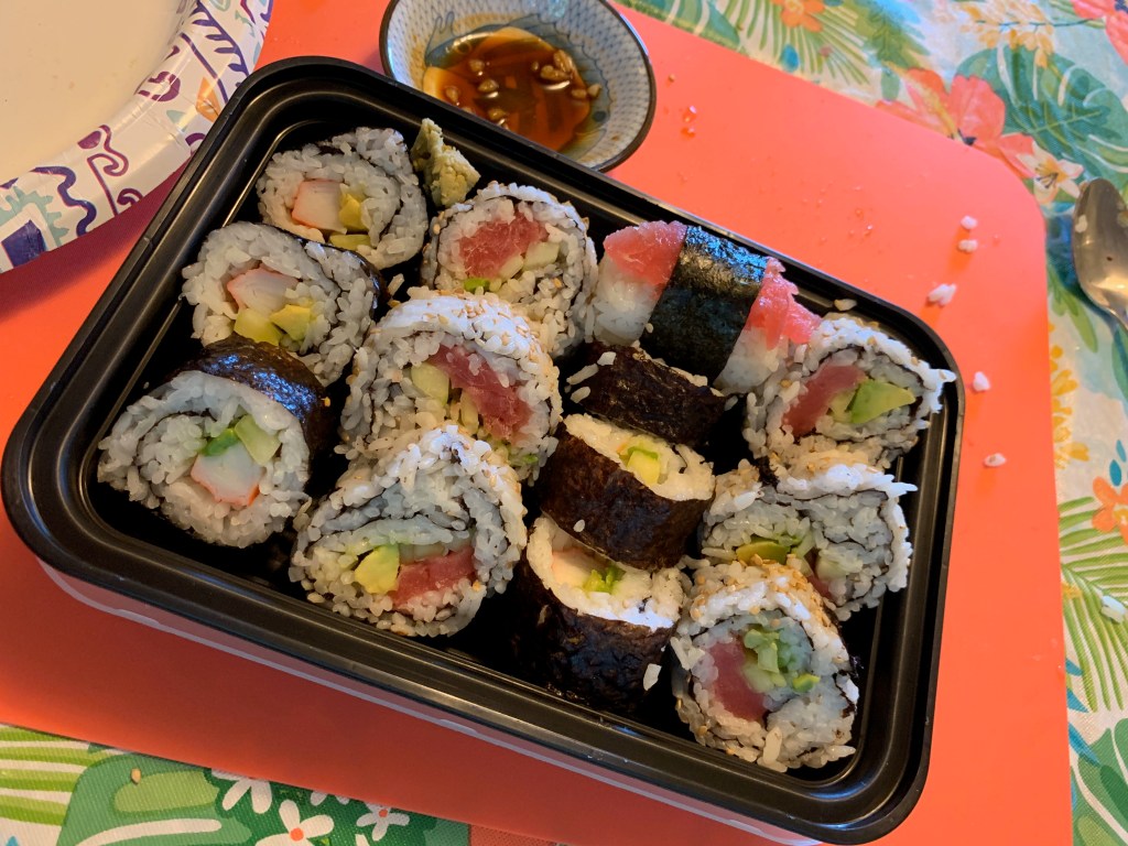 Tah-dah - Sushi!